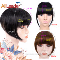 Synthetic Bang Hairpieces Natural Hair Topper With Bangs